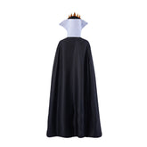 Kids Children Sow White Evil Queen Purple Dress Cloak Set Outfits Cosplay Costume